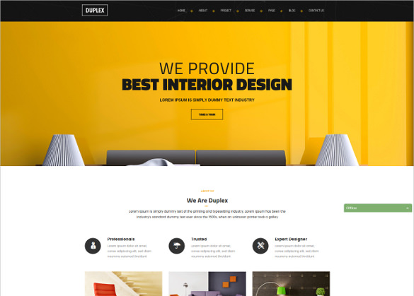 Website sample