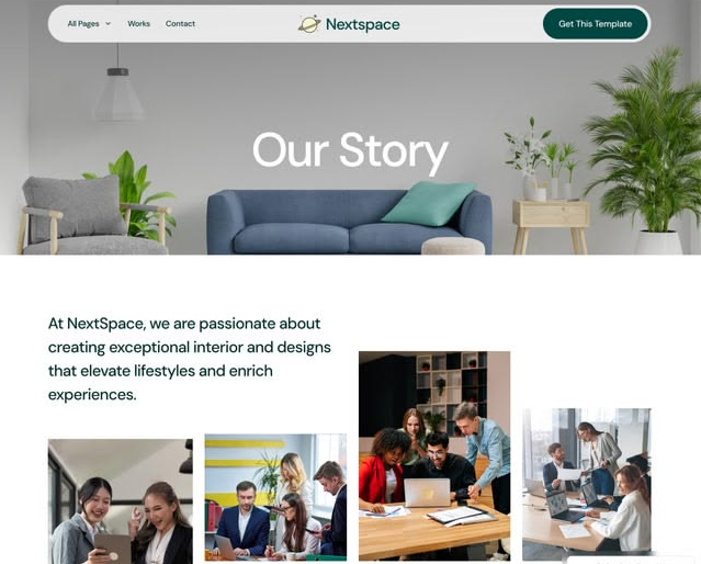Website sample